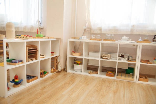 Lovevery Montessori Play Shelf  with Toys | Montessori Nursery Ideas | Baby Journey