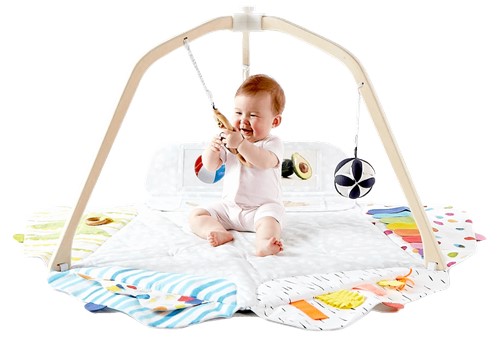 Lovevery The Play Gym and Baby |Montessori Nursery Ideas | Baby Journey