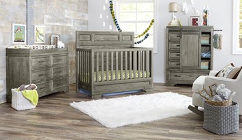 Westwood Design Foundry Crib Complete Nursery Collection - Best Crib With Changing Table Combo - Baby Journey