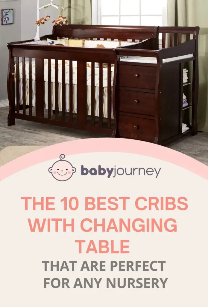 best crib with changing table pinterest - Baby Journey