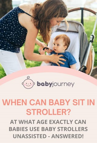 When Can Baby Sit in Stroller Answered | Baby Journey