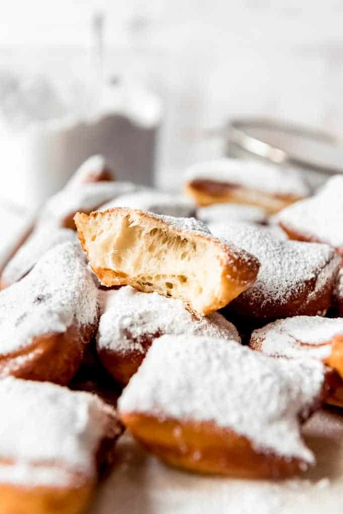 Princess and the Frog baby shower theme beignets – Best Disney Baby Shower Ideas - Baby Journey