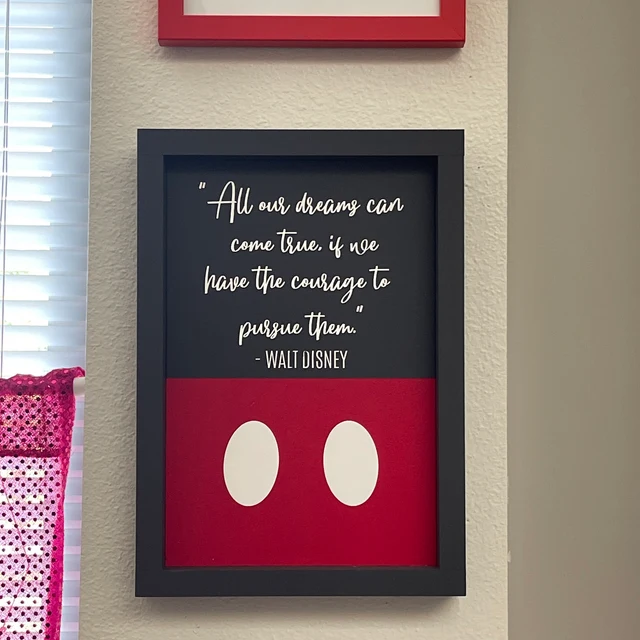 Walt Disney wall quotes – Best Disney Themed Baby Shower Ideas - Baby Journey