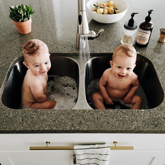 Babies Taking A Bath | Baby Proofing Checklist | Baby Journey