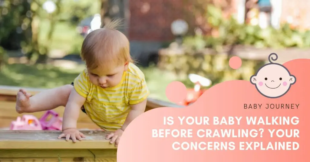 Is Your Baby Walking Before Crawling Your Concerns Explained featured image - Baby Journey