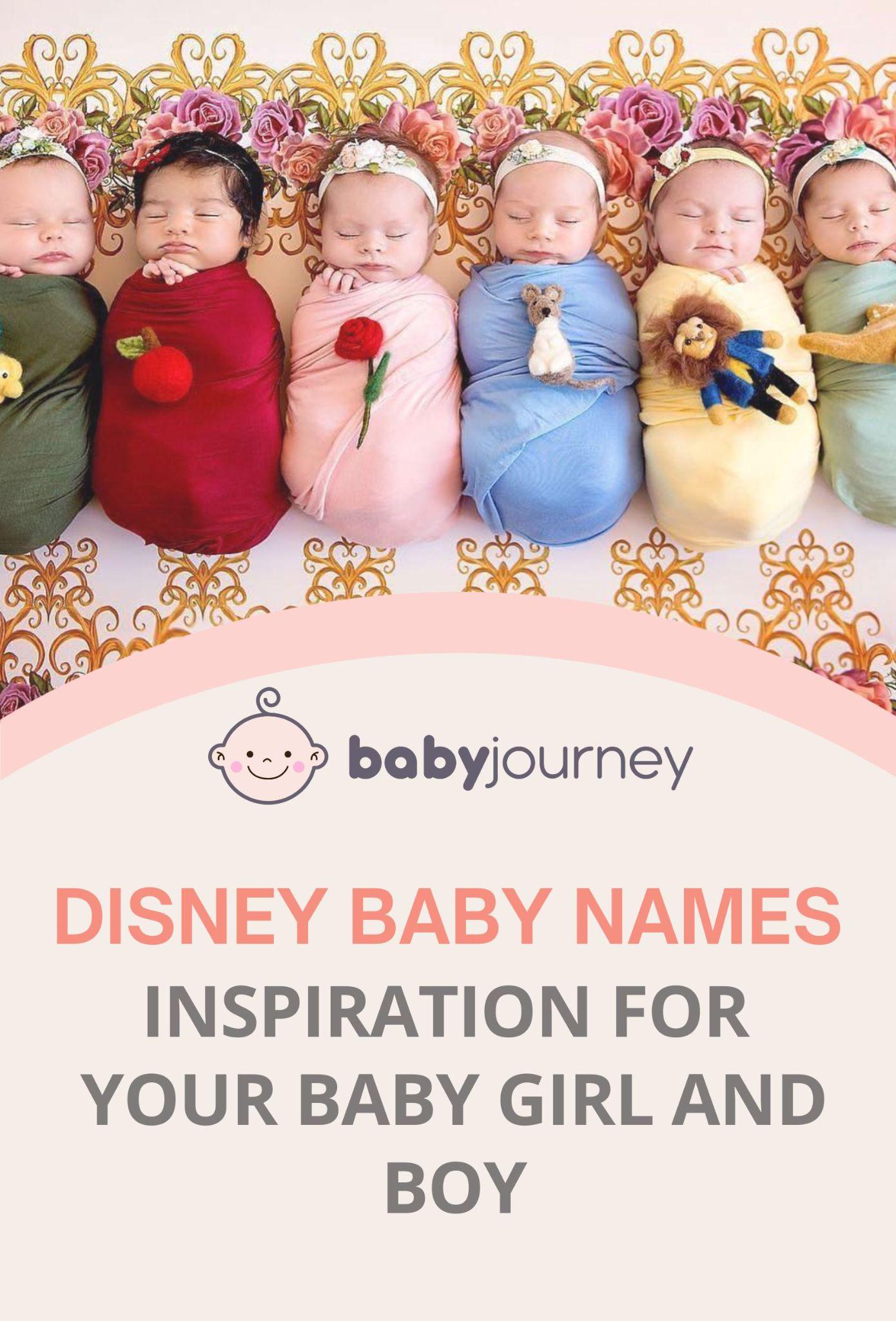 Disney Baby Names Inspiration For Your Baby Girl and Boy pinterest - Baby Journey