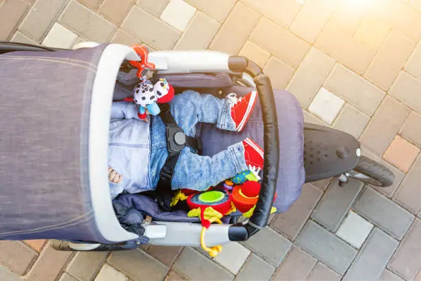 Baby Stroller Full Coverage Sun Canopy | Best Stroller for Snow | Baby Journey