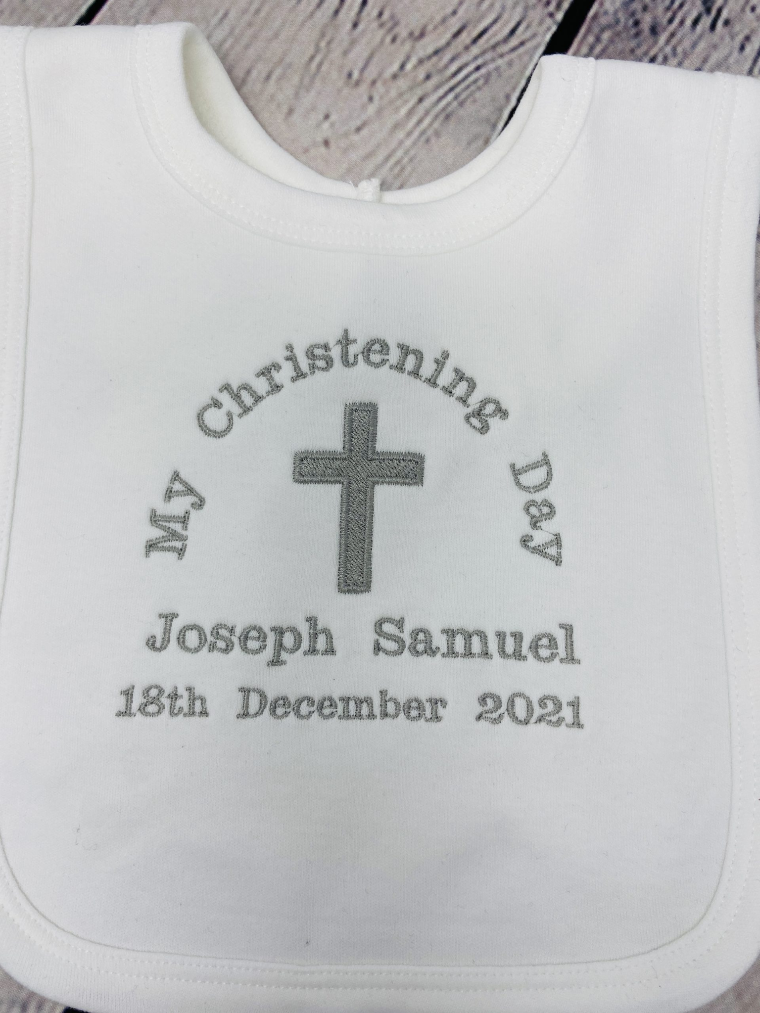 Baptism Bibs | Cool Baptism Gifts for Boys | Baby Journey