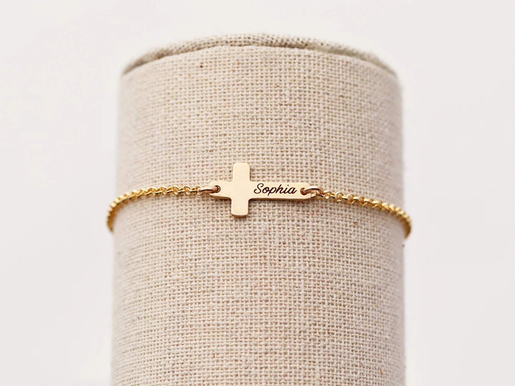 Cross Bracelet | Cool Baptism Gifts for Boys | Baby Journey