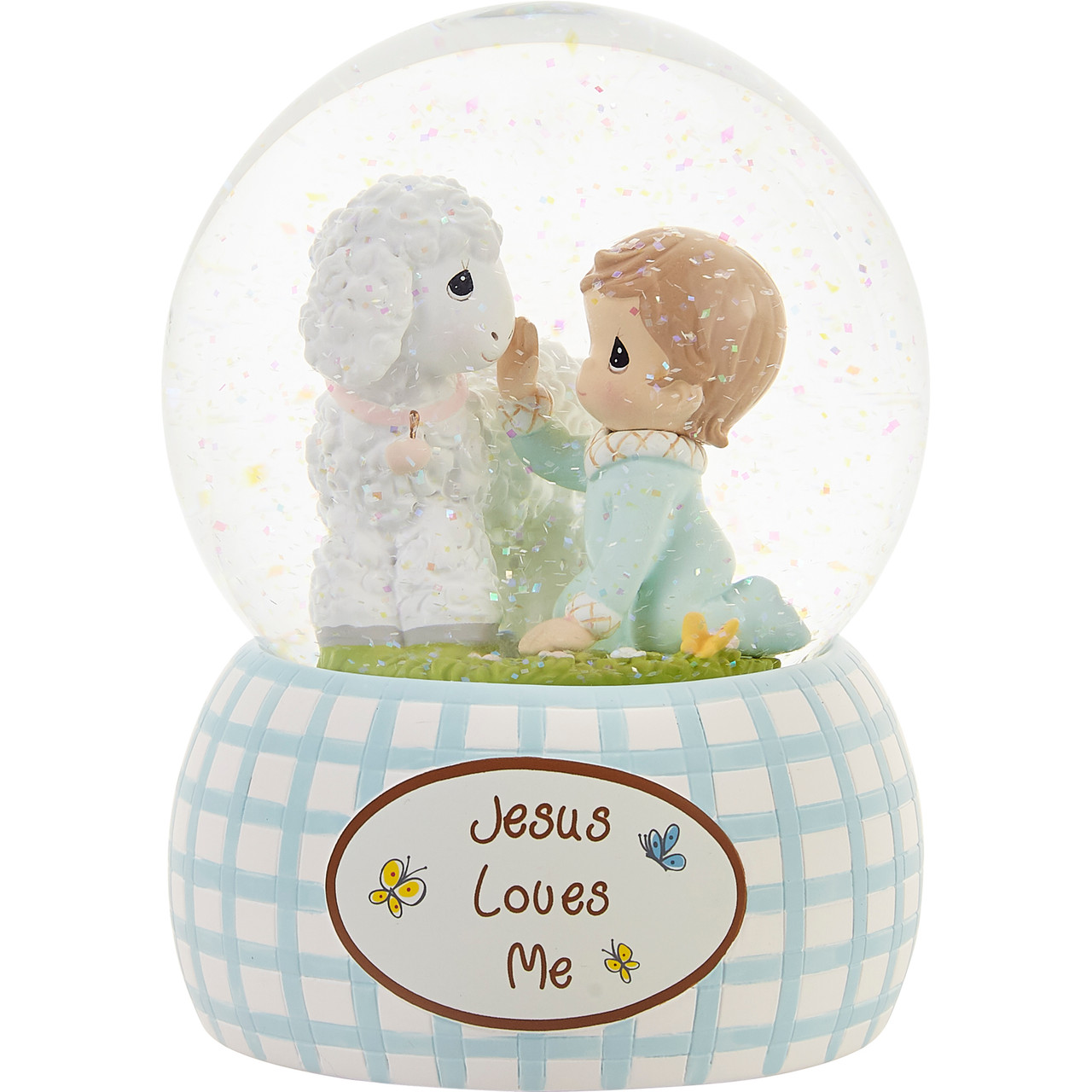 Snow Globe | Cool Baptism Gifts for Boys | Baby Journey
