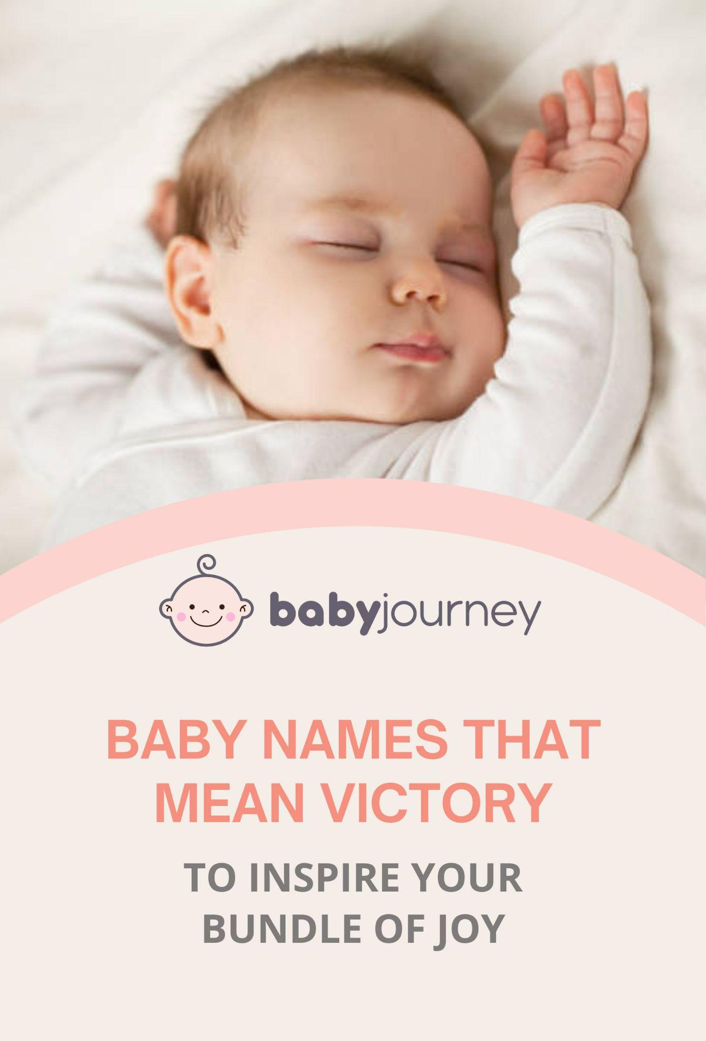 Unique Baby Names That Mean Victory | Baby Journey