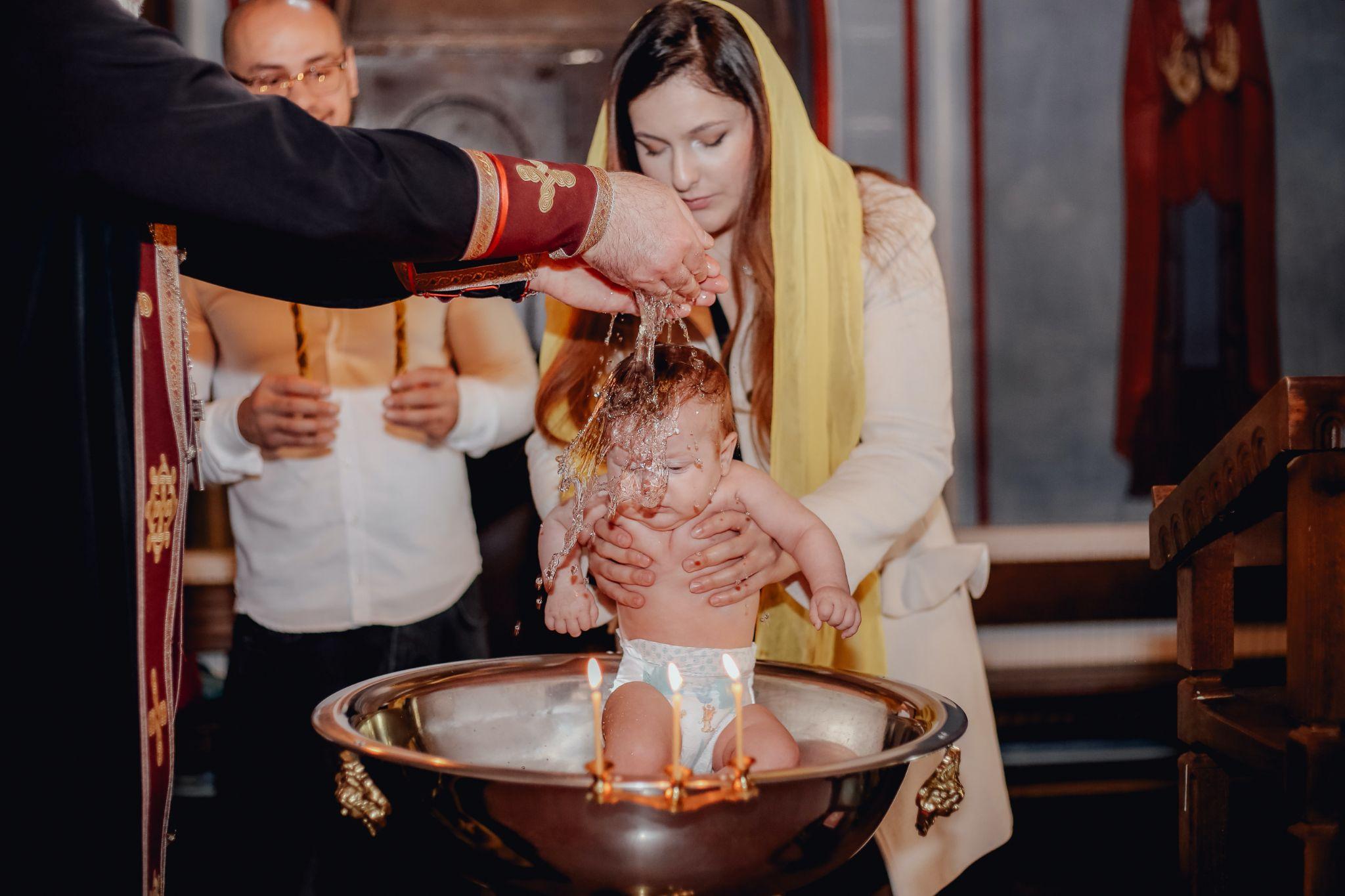 Baby Being Baptized in Holy Water | Christening VS Baptism | Baby Journey