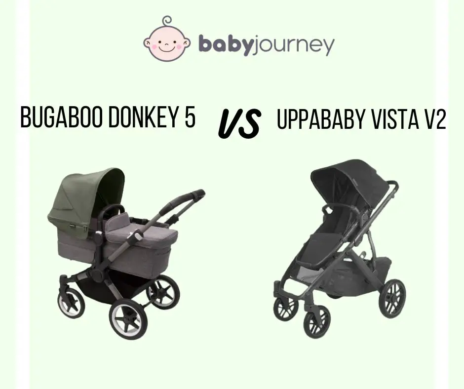  Bugaboo Donkey 5 VS UPPAbaby Vista v2 - Uppababy vs Bugaboo - Baby Journey