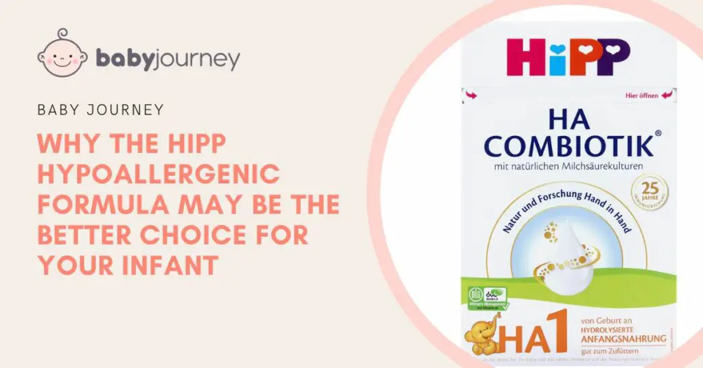 Why The HiPP Hypoallergenic Formula May Be The Better Choice For Your Infant featured image - Baby Journey