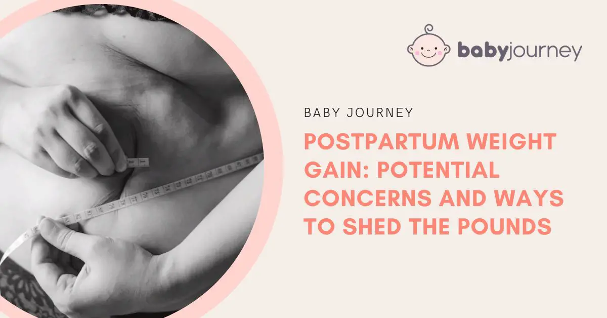 Postpartum Weight Gain Potential Concerns and Ways to Shed the Pounds 2