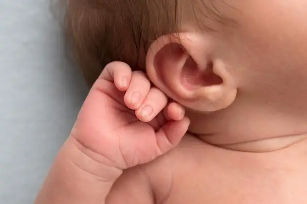 Baby Grab His/ Her Ear - Why Does My Baby Grab His Ears - Baby Journey