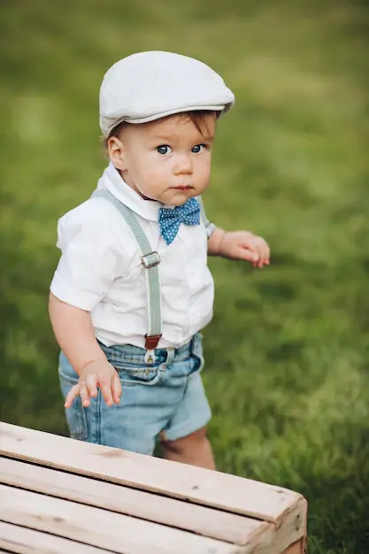 Cap - Baby Boy Christening Outfit - Baby Journey 