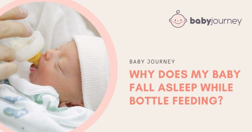 Why Does My Baby Fall Asleep While Bottle Feeding Featured Image - Baby Journey