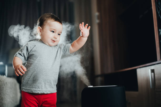 Parents can use an air purifier to maintain air quality - Why You Shouldn't Direct a Fan at a Baby - Baby Journey