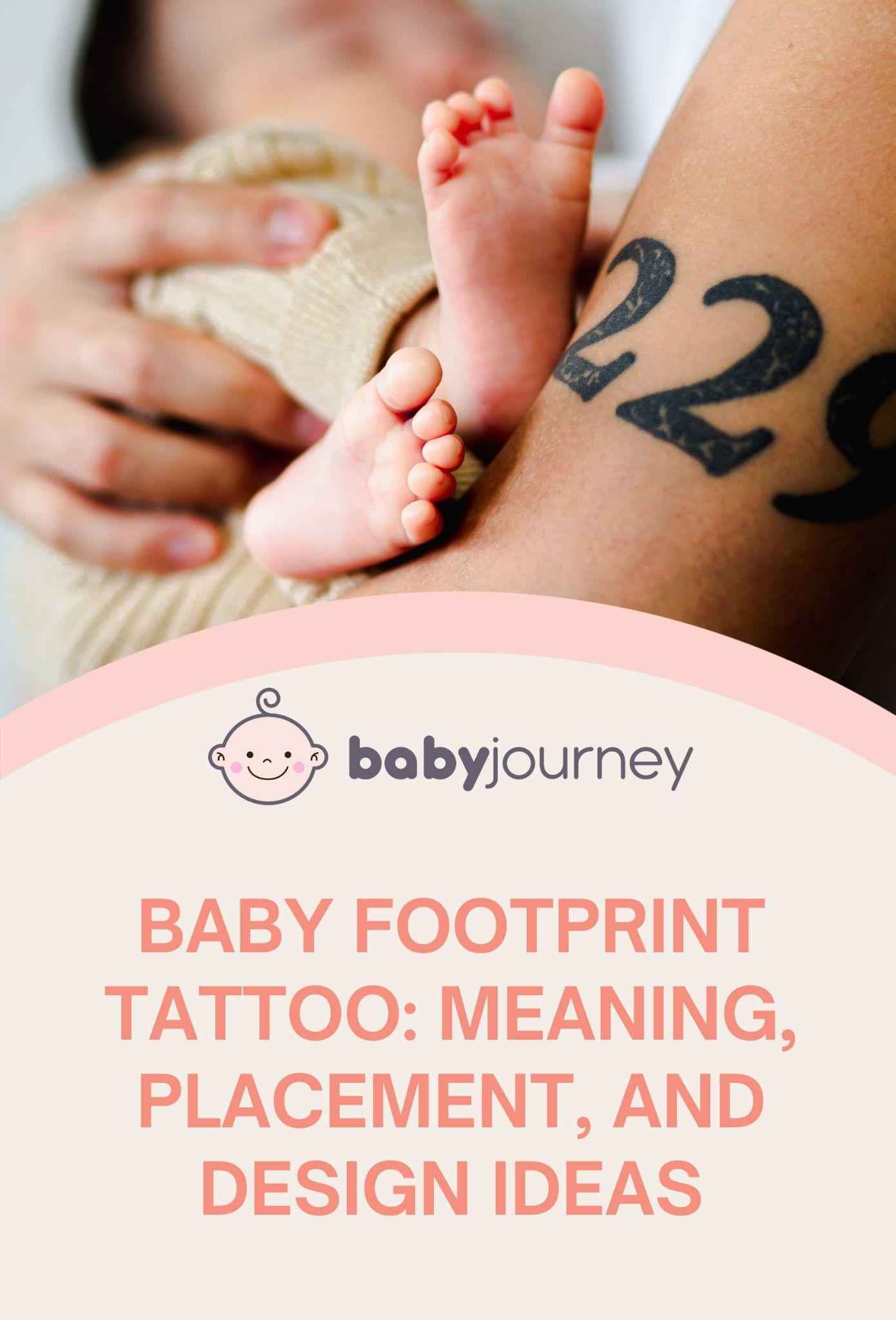 Baby Footprint Tattoo Pinterest - Baby Journey