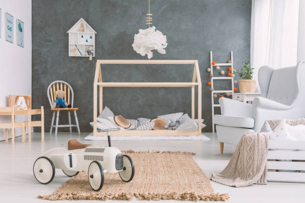 Neutral colored room - Toddler Boy Room Ideas - Baby Journey