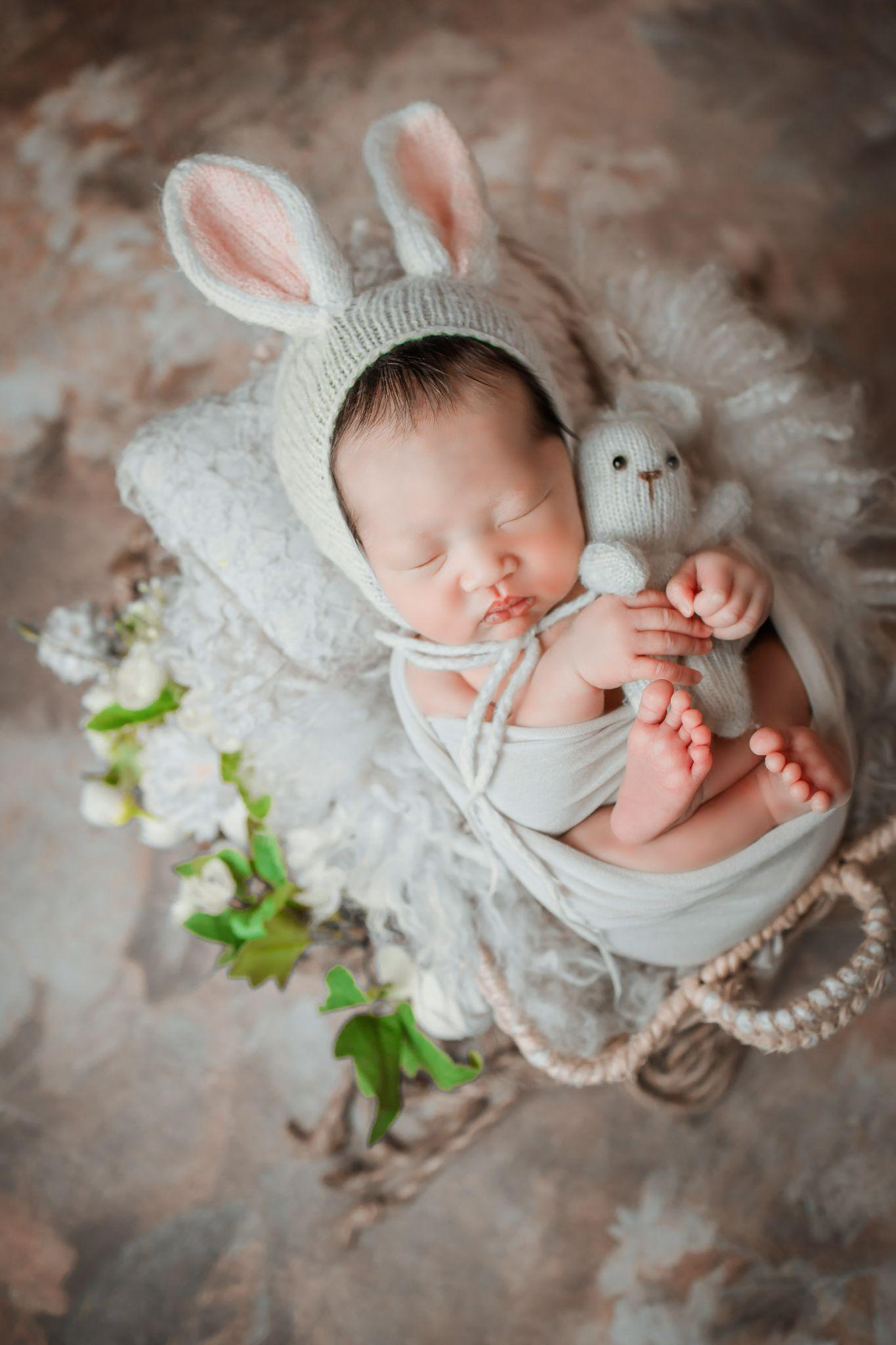 In-studio newborn photoshoot - Newborn Photoshoot - Baby Journey