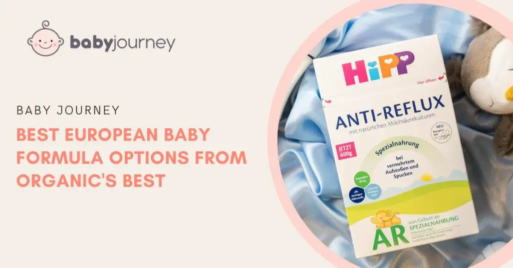 Best European Baby Formula Options from Organic's Best featured image - Baby Journey