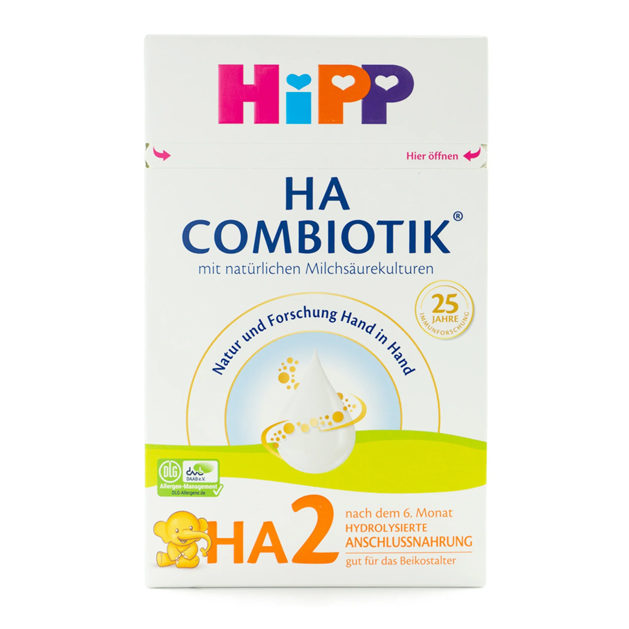 HIPP HA stage 2 - Best European Baby Formula Options from Organic's Best - babyjourney.net