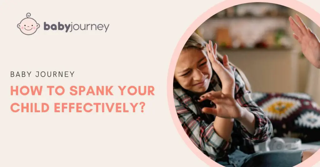 How to Spank Your Child Effectively featured image - Baby Journey
