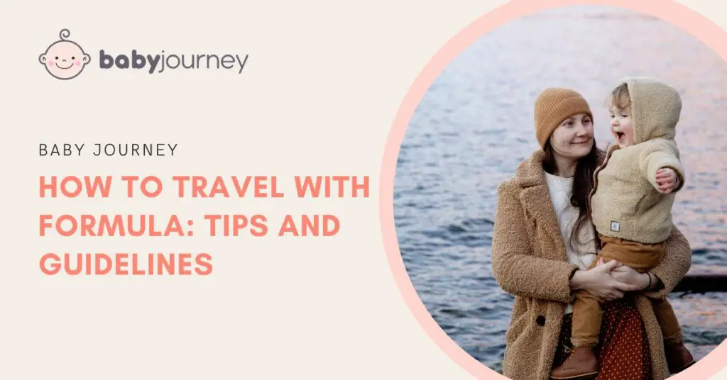 How to Travel with Formula featured image - Baby Journey