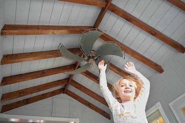 Toddler Enjoy Under Ceiling Fans - Why Do Babies Like Ceiling Fans - Baby Journey