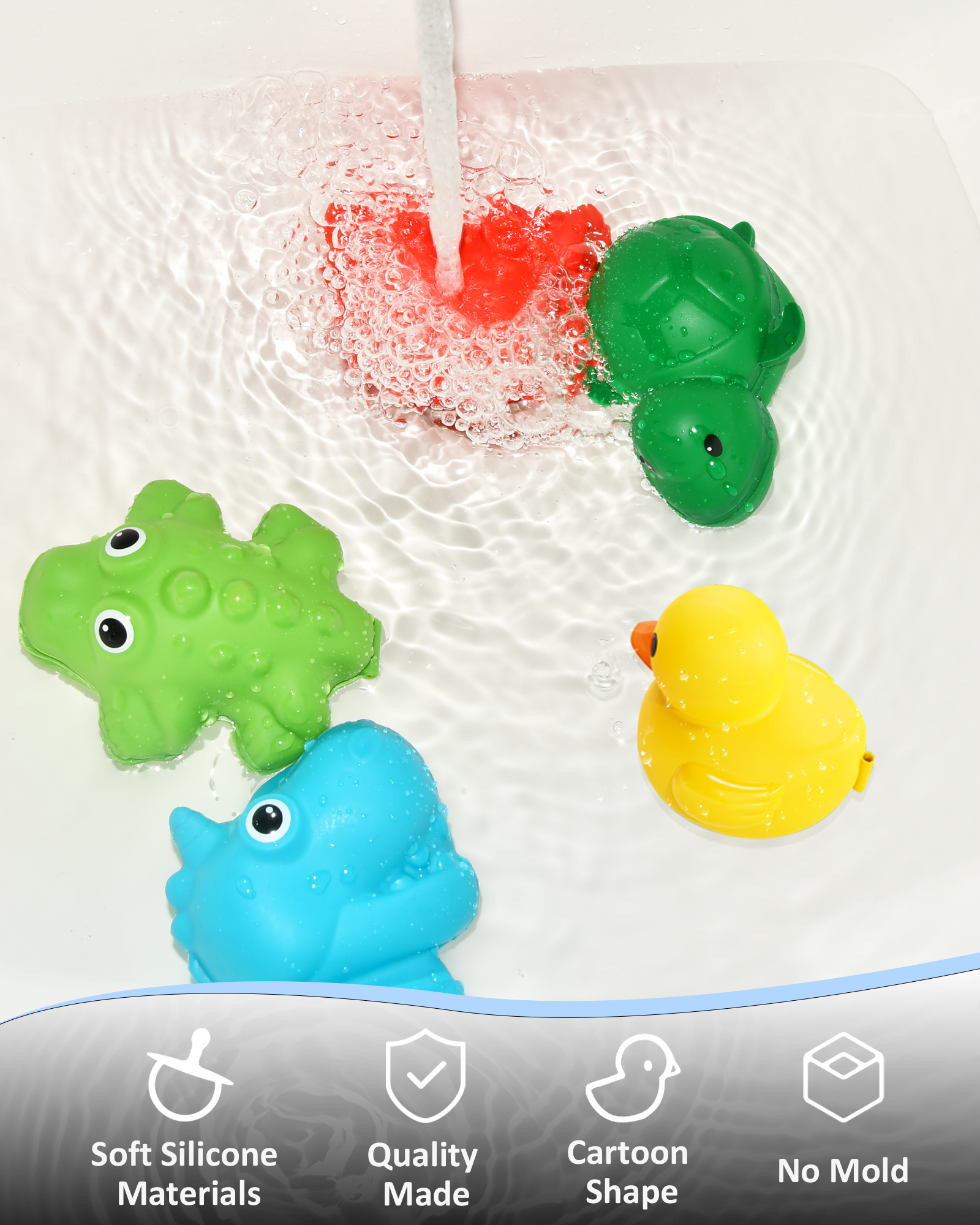 Soppycid Bath Tub Toys for Bath Time - Soppycid Bath Toys Review - Baby Journey