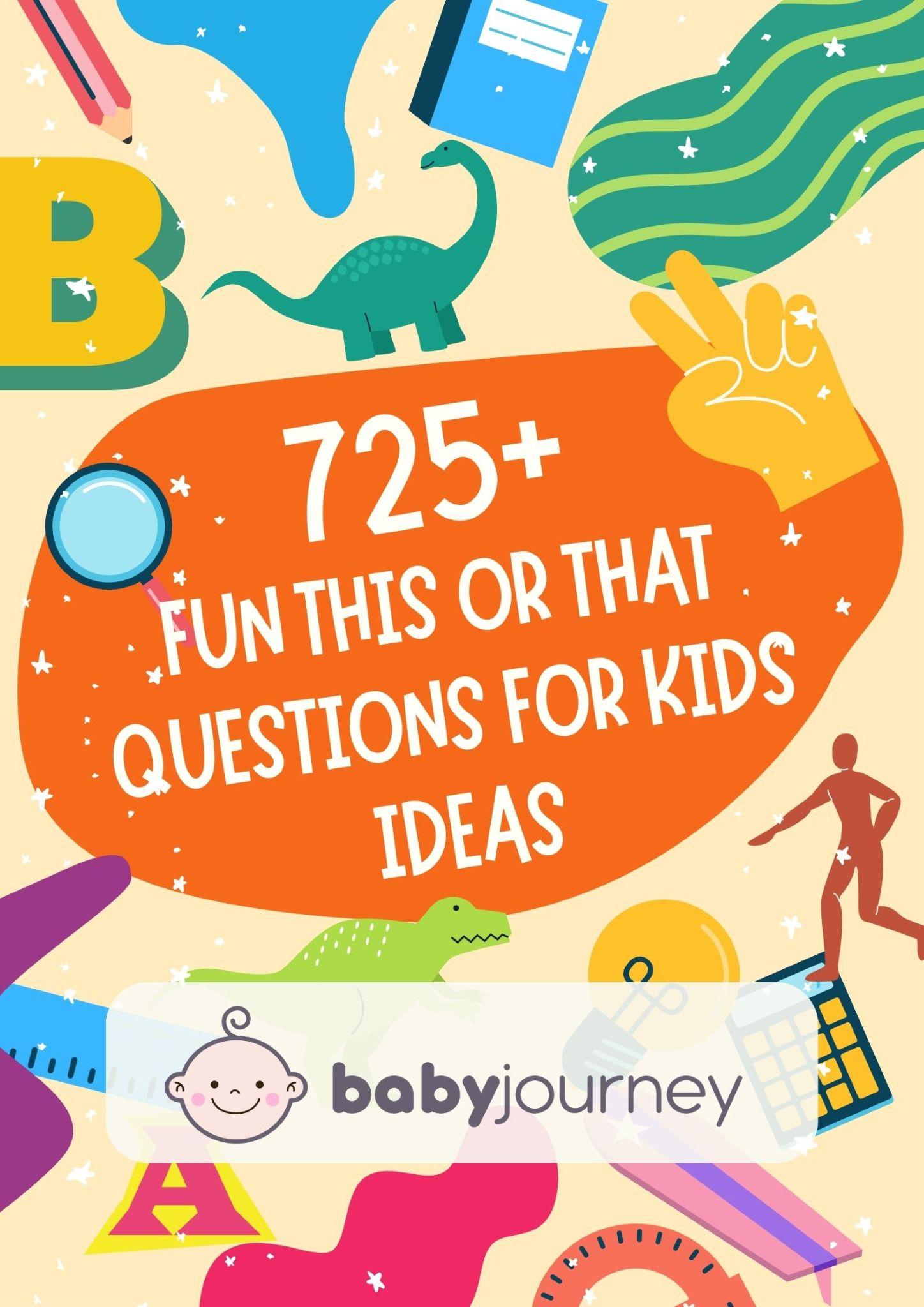 This or That Questions for Kids pinterest - Baby Journey best parenting blogs