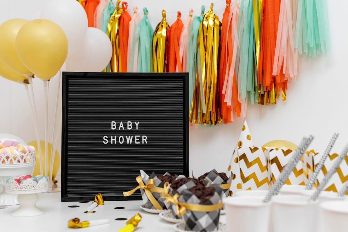 Venue - Twin Baby Shower Ideas - baby journey